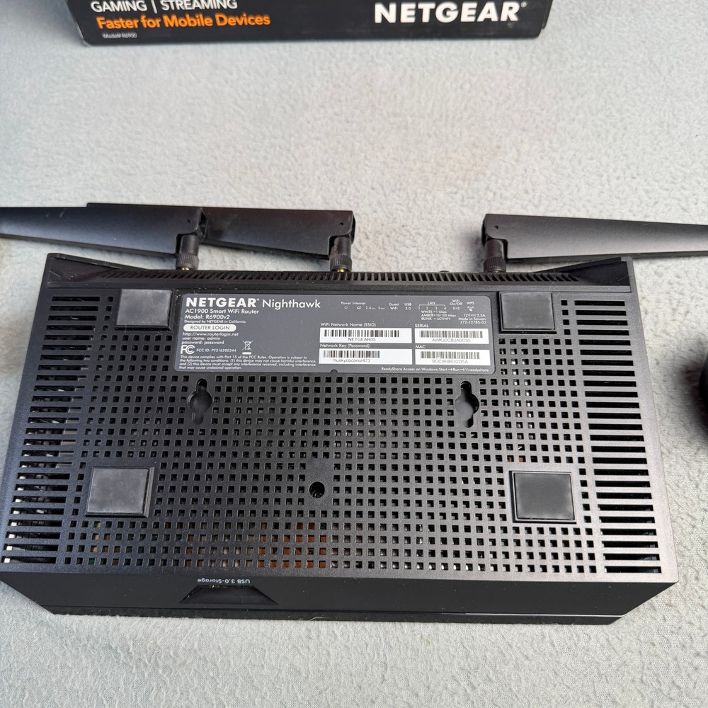 Netgear Nighthawk AC1900 Smart WiFi Router R6900v2 Dual Band Gaming Streaming - Picture 5 of 10